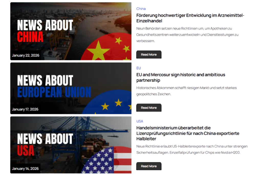 Export Control Alerts Dashboard – AboutExport